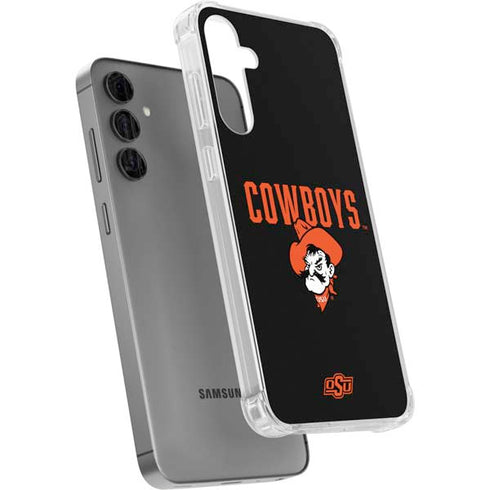 Oklahoma State University OSU Ride Em Cowboy Galaxy S24 Plus Clear Case